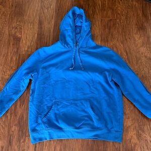 Goodfellow & Co Bright Blue Hooded Sweatshirt